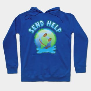 Help the Earth from melting Hoodie